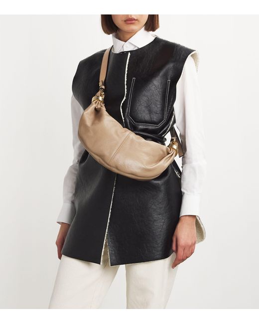 Chloé Natural Small Leather Bracelet Bag