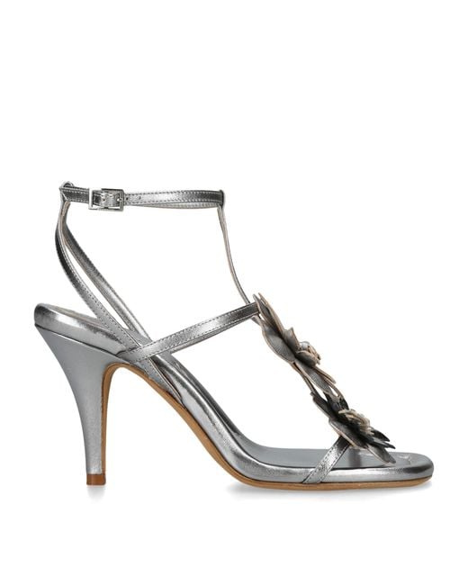 Zimmermann Metallic Belara Sandals 85