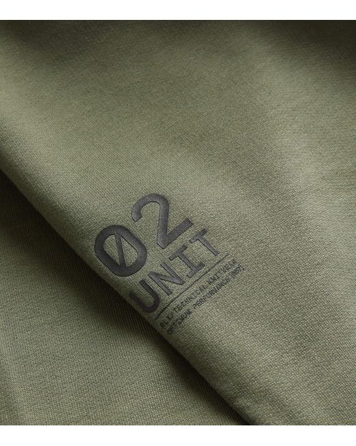 Derek Rose Green Cotton-Blend Quinn Sweatpants for men