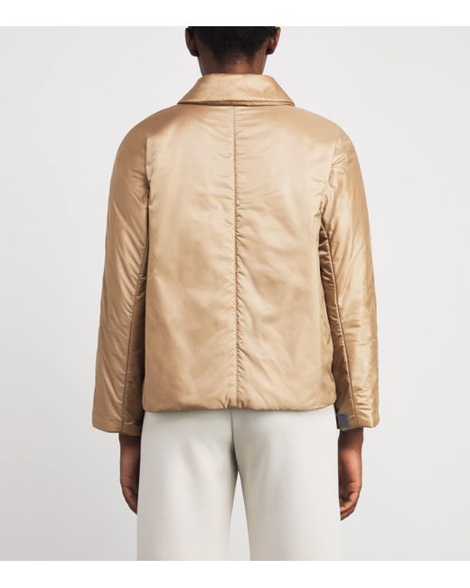 Max Mara Natural The Cube Collared Jacket