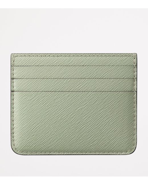 Cartier Green Leather C De Simple Card Holder
