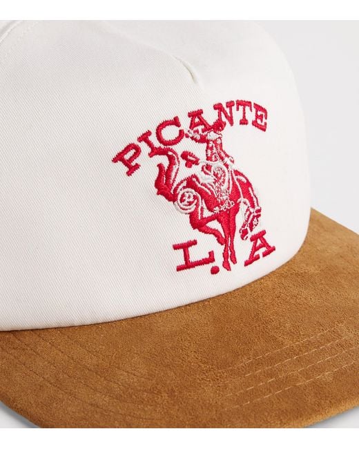 Picante Pink Cowboy Crew Cap for men