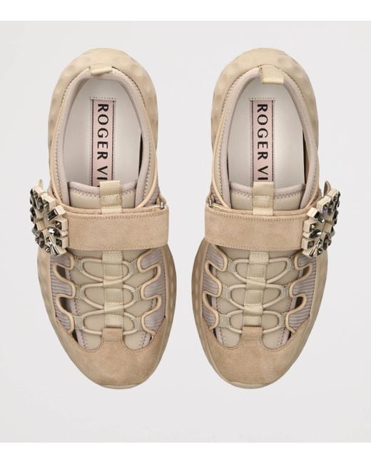 Roger Vivier Natural Viv' Run Light Sneakers