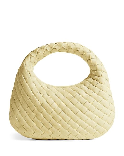 Bottega Veneta Metallic Baby Leather Veneta Shoulder Bag