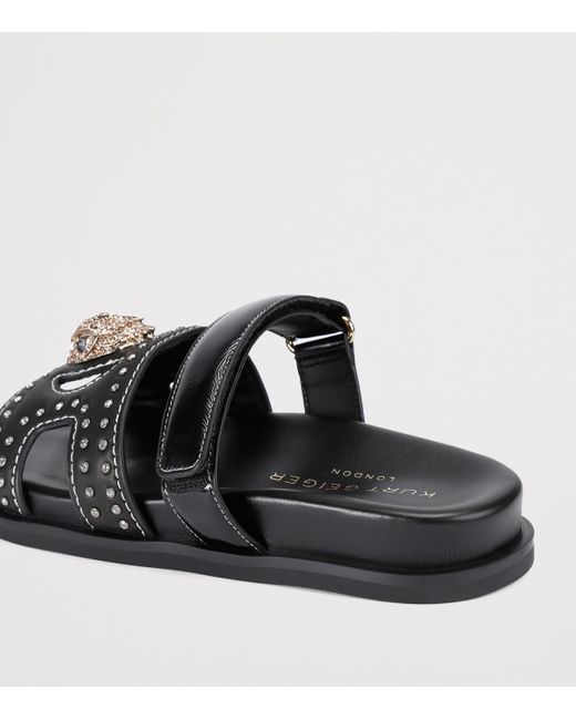 Kurt Geiger Black Kurt Geiger Sandals Other Leather Patent Eagle