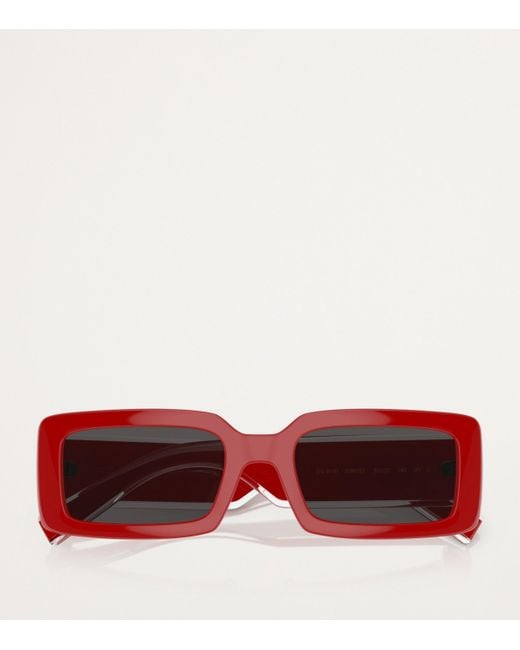 Dolce & Gabbana Red Injected 0Dg6187 Sunglasses