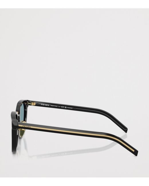 Prada Black Pr C01Sd Cat-Eye Sunglasses for men