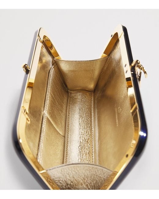 Jeffrey Levinson Blue Finley Clutch Bag
