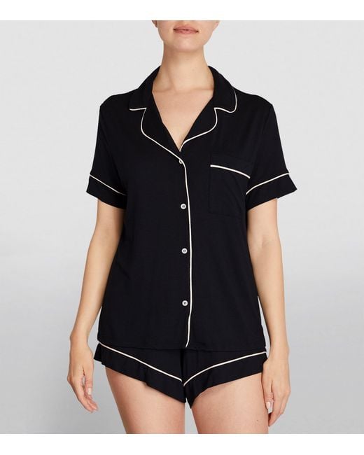 Eberjey Black Gisele Pyjama Set
