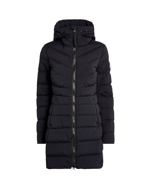 Canada Goose Blue Clair Nylon-Down Coat