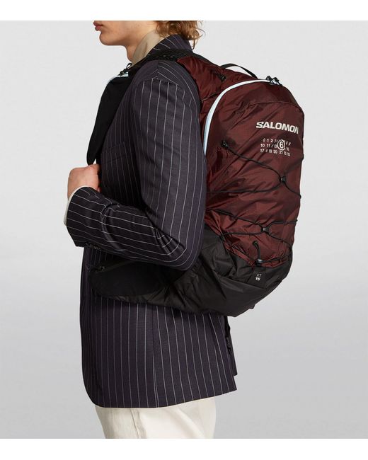 MM6 by Maison Martin Margiela Purple X Salomon Xt 15 Backpack for men