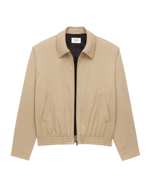 Saint Laurent Natural Twill Jacket