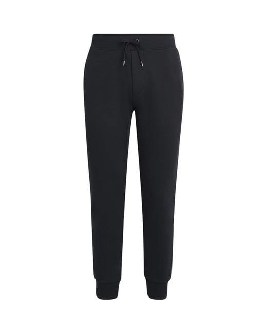 Polo Ralph Lauren Black Tech Knit Sweatpants for men