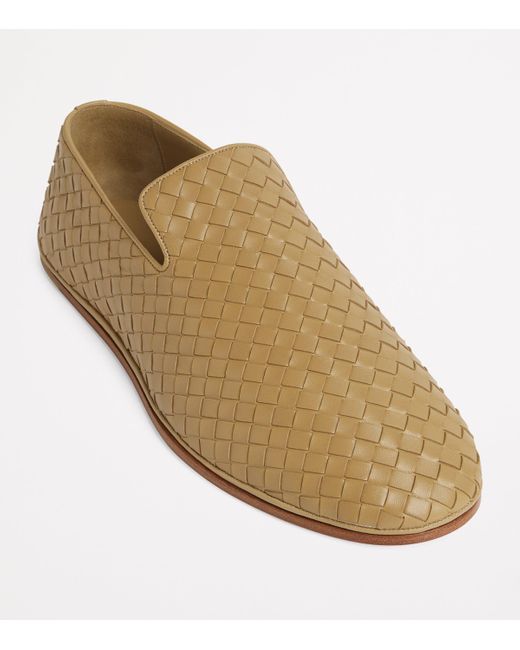 Bottega Veneta Natural Lambskin Sunday Slippers for men