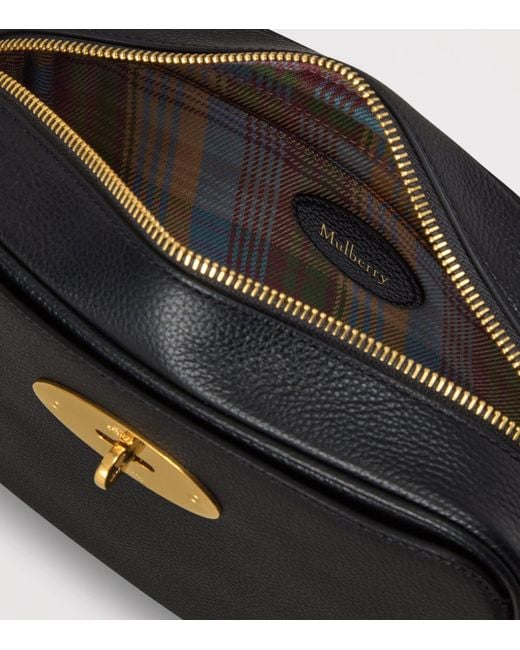 Mulberry Black Leather Darley Camera Bag