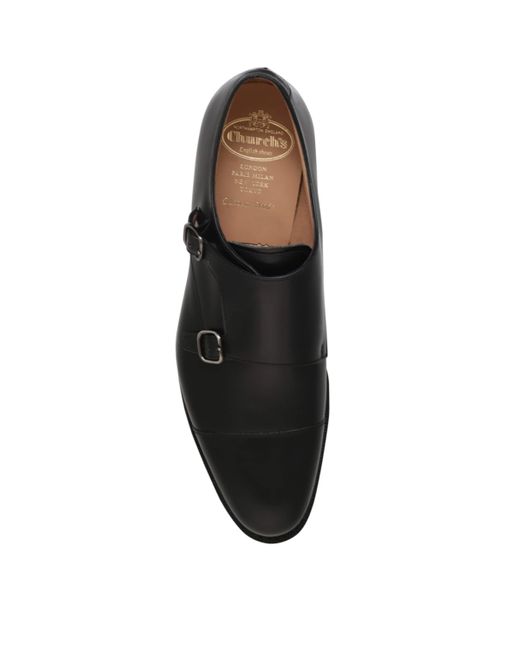 Church's Black Double Monkstrap Brogue for men