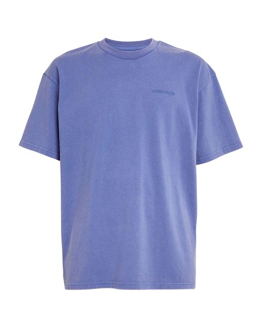 Under Armour Blue Oversized Heavyweight T-shirt for men