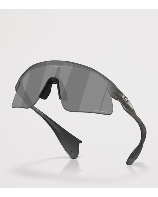 Oakley Gray Stunt Devil Rectangle Sunglasses