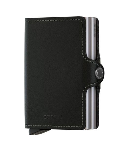 Secrid Black Leather Twinwallet