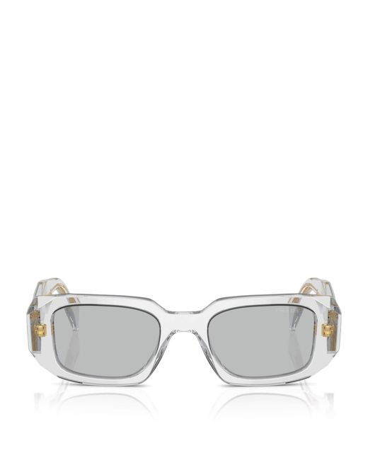 Prada Gray Acetate Pr 17Ws Sunglasses
