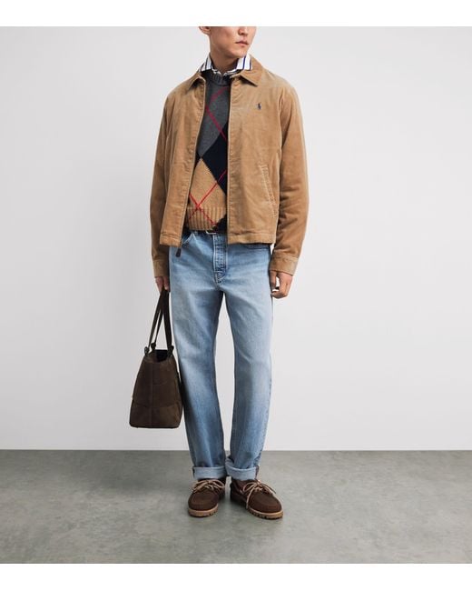 Polo Ralph Lauren Brown Corduroy Wynton Jacket for men