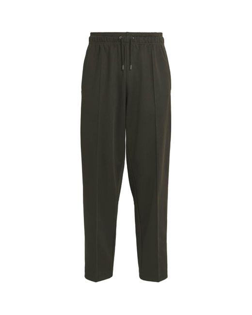Fred Perry Green Tape-Side Logo Track Pants for men