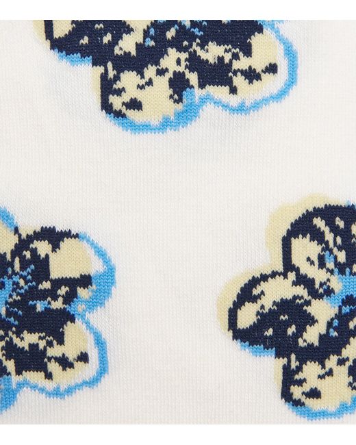 Paul Smith Blue Floral Socks for men