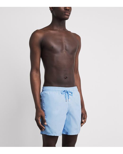 Vilebrequin Blue Moorea Swim Shorts for men
