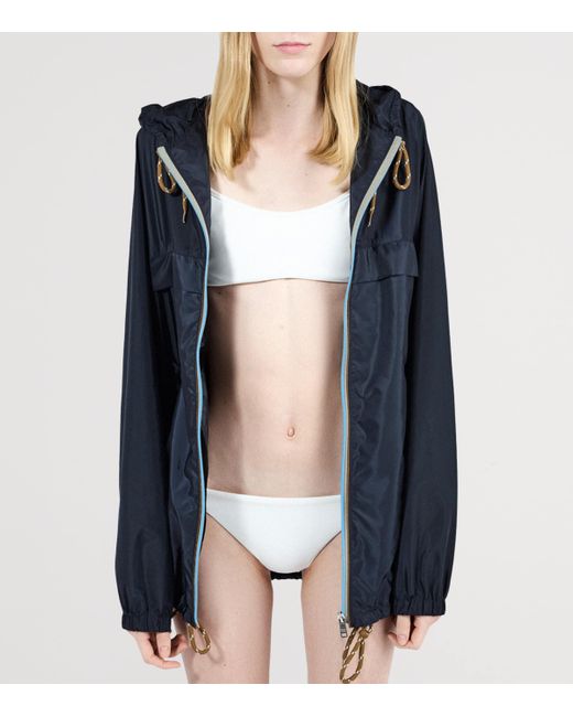 Prada White Triangle Bikini Bottoms