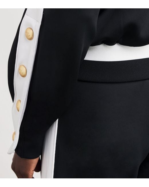 Goldbergh Black High-Stretch Monaco Track Jacket