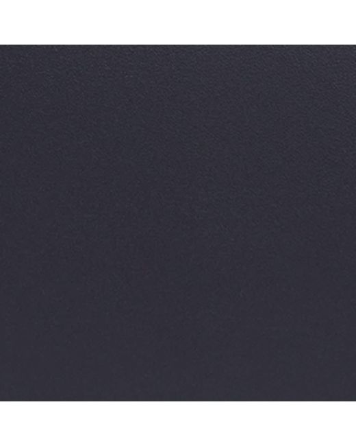 Comme des Garçons Blue Leather Zipped Pouch for men