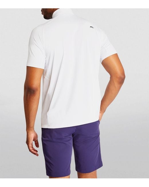 Kjus White Core Soren Polo Shirt for men