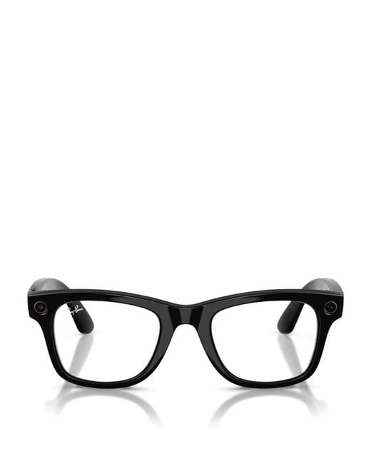 Ray-Ban Black Meta Wayfarer Ai Sunglasses