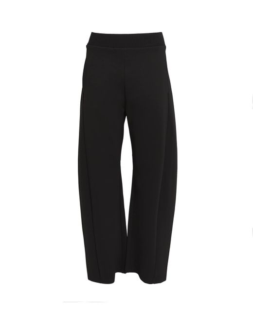 Mother Black The Smooth Half Pipe Flood Trousers