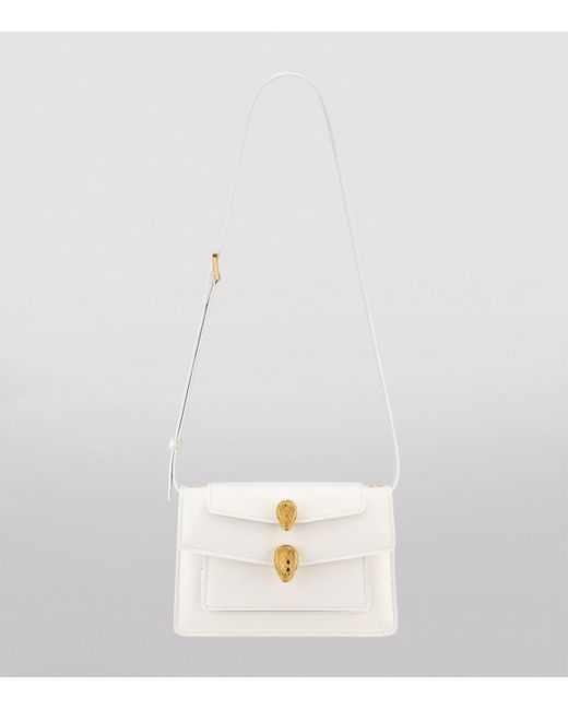 BVLGARI White X Alexander Wang Leather Serpenti Multi-Wear Bag
