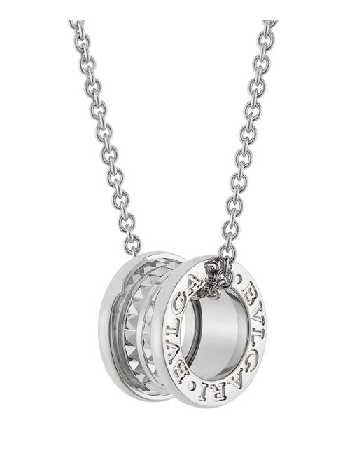 BVLGARI Metallic And Steel Save The Children Necklace