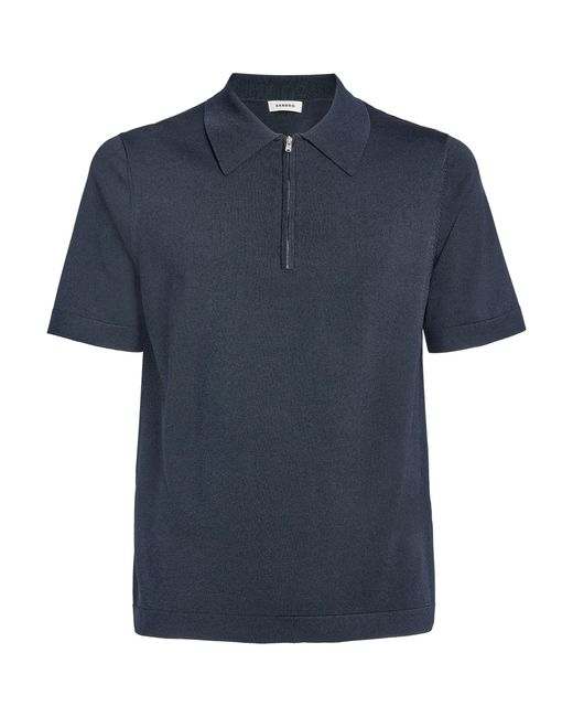 Sandro Blue Polo Shirt for men