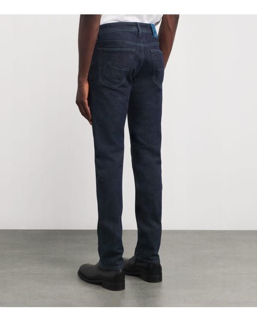 Jacob Cohen Blue Bard Slim Jeans for men