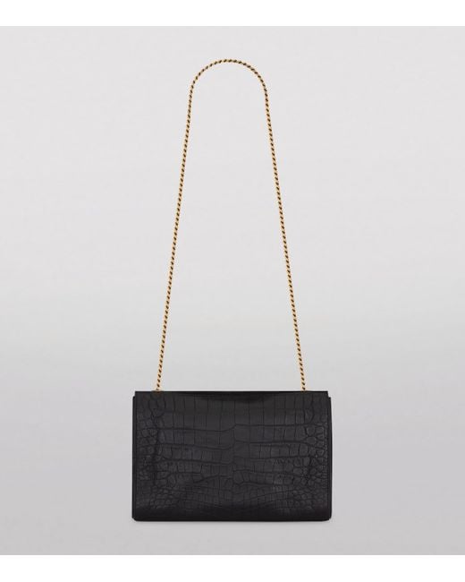 Saint Laurent White Medium Kate Reversible Shoulder Bag