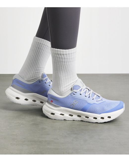On Shoes Blue Cloudrunner 3 Trainers