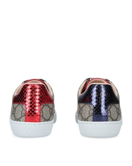 gucci gg supreme shoes