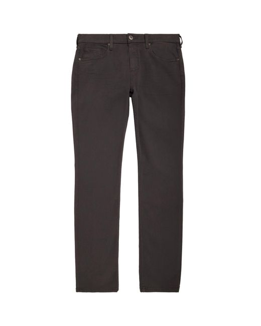 PAIGE Gray Federal Slim Jeans for men