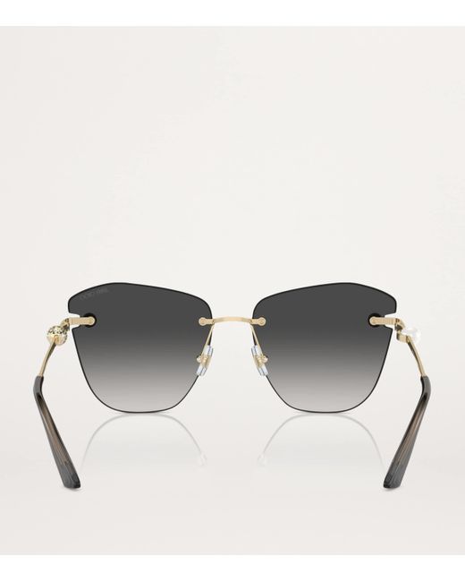 Jimmy Choo Gray Acetate Jc4004Hb Sunglasses