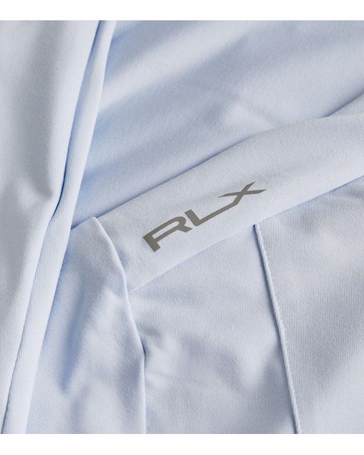 RLX Ralph Lauren Blue Quarter-zip Long-sleeve Top for men