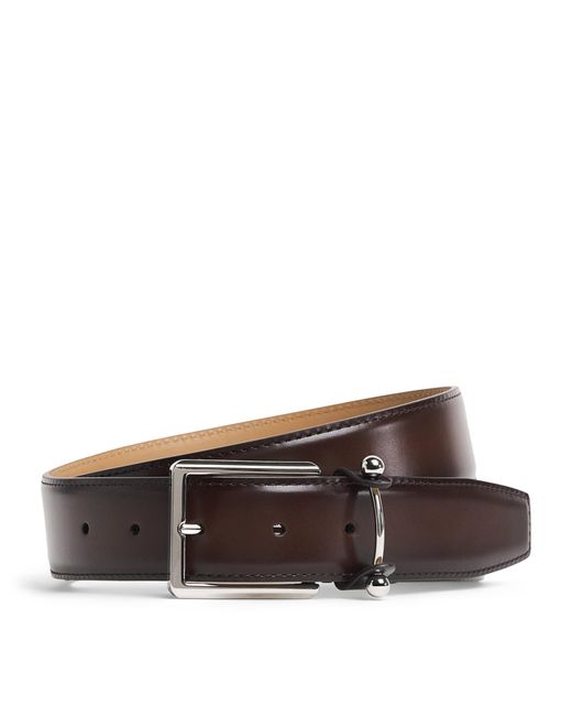 Christian Louboutin Brown Chambeliss Leather Belt for men