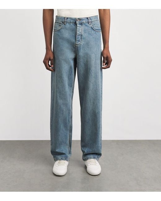 Wax London Blue Straight Felix Jeans
