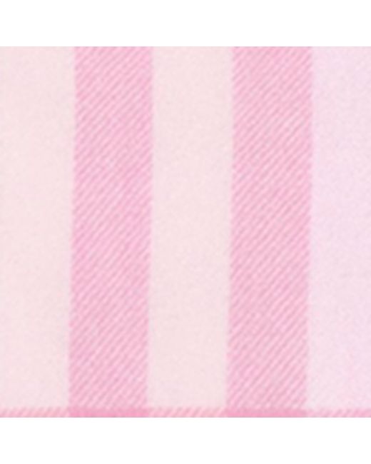Burberry Pink Cashmere Check Scarf
