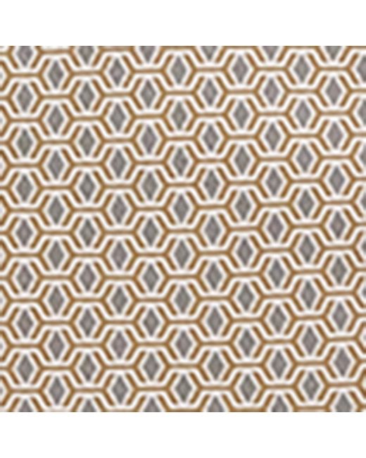 Eton of Sweden White Silk Geometric Tie for men