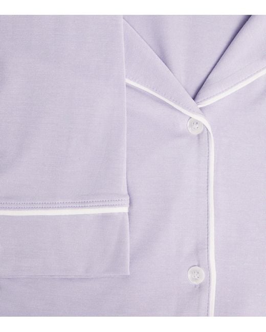 Eberjey Purple Modal Gisele Pyjama Set