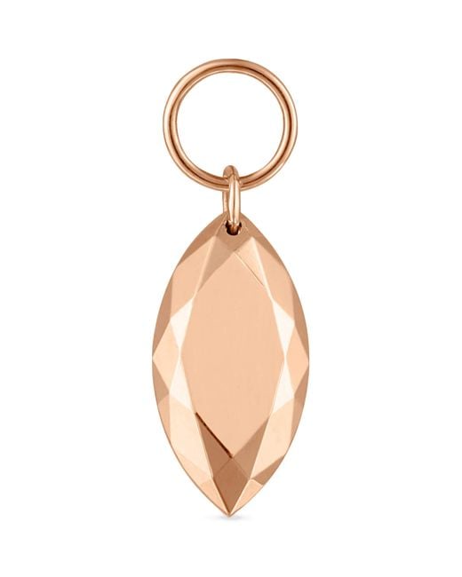 Maria Tash Natural Faceted Marquise Charm